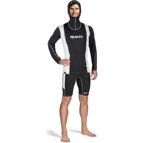 MARES FIRE SKIN MAN LONG SLEEVE WITH HOOD