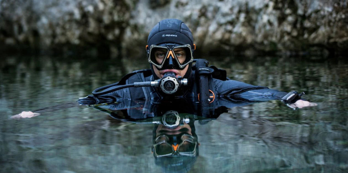 Apeks-regulator-mask