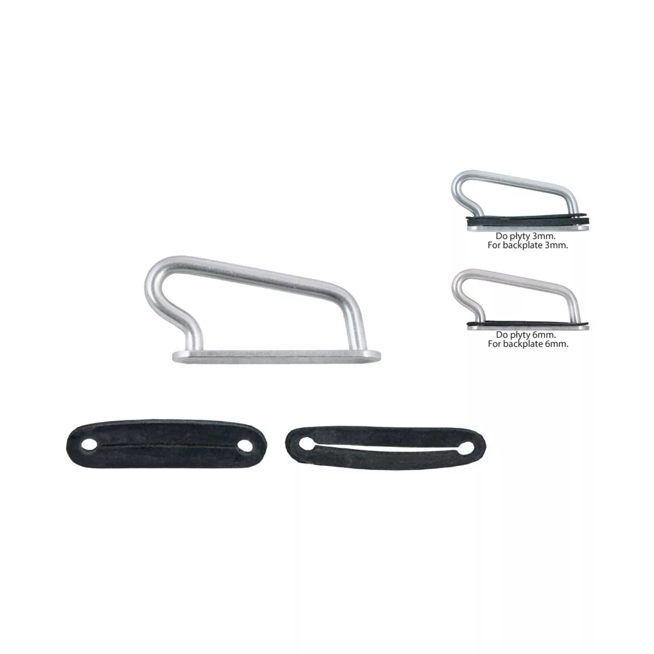 Tecline Chinch Adapter With Screw For 3mm And 6mm Backplate