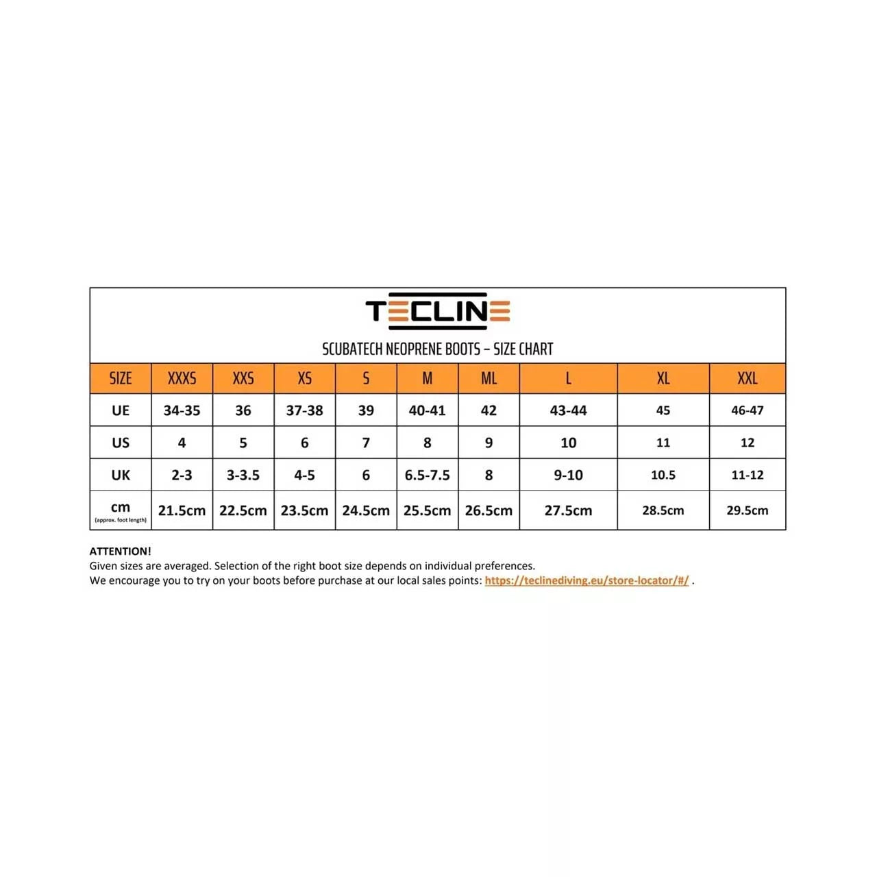Tecline Boots neoprene Tecline 5 mm