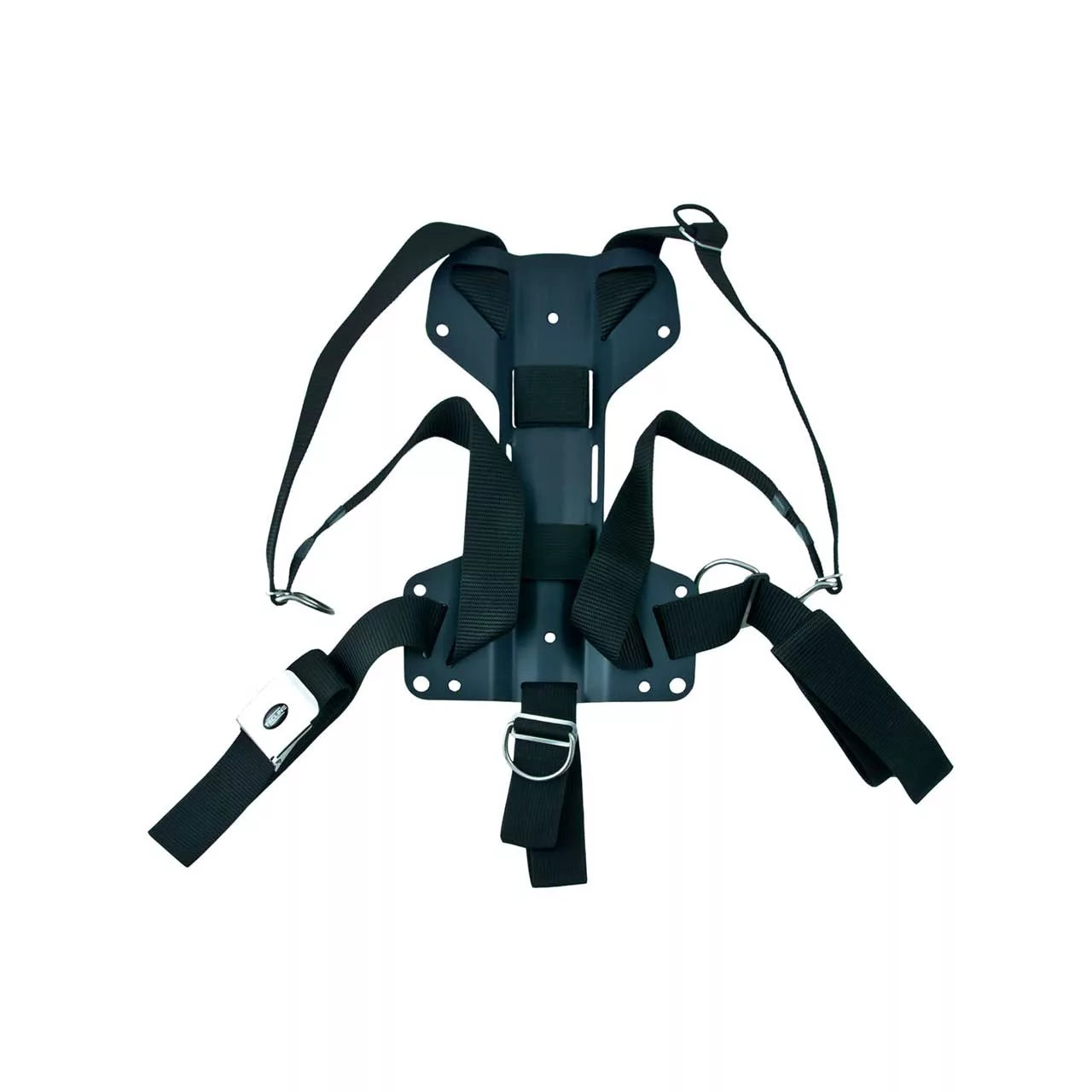 Tecline harness DIR standard webbing with aluminum "H" backplate (weight 1,27kg)