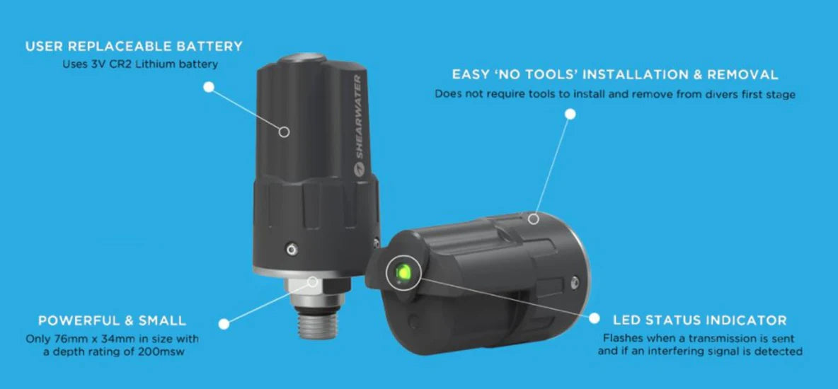 Shearwater Swift Transmitter