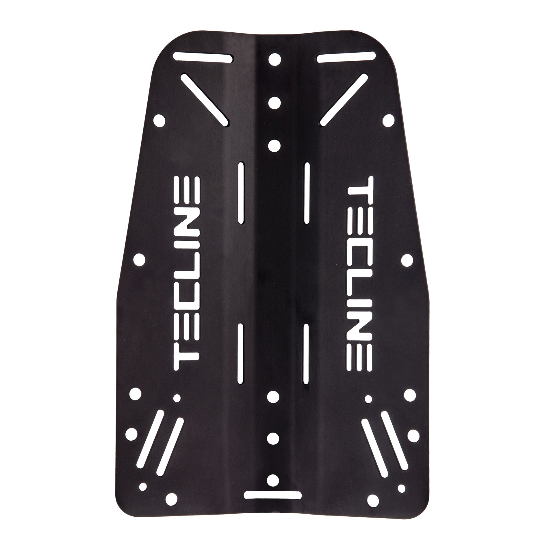 Standard backplate Aluminum 3 mm (0,85 kg) Black