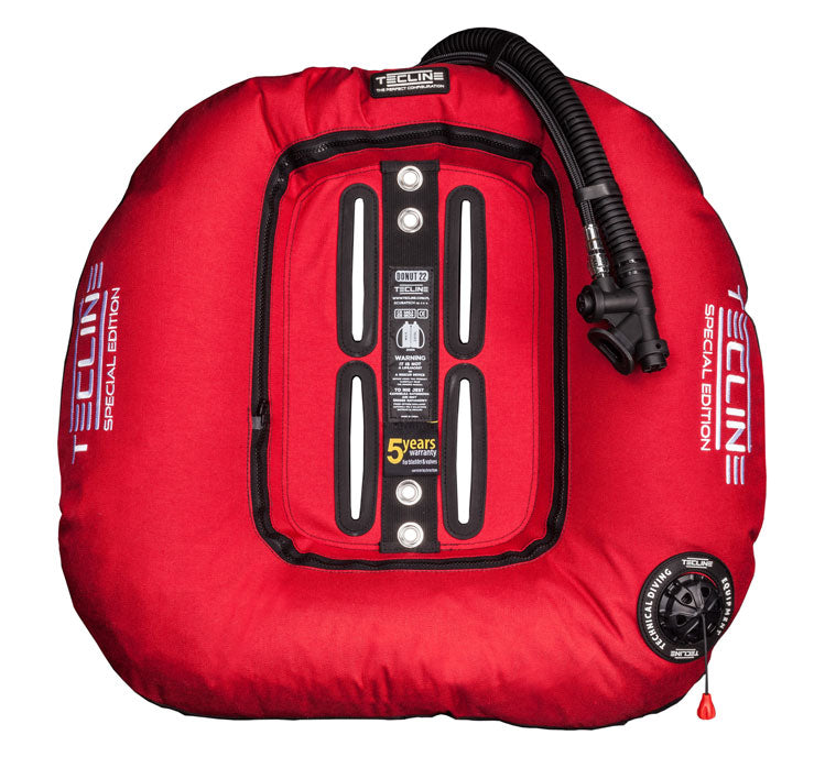 Tecline Donut 22 Red 'Special Edition' - Wing